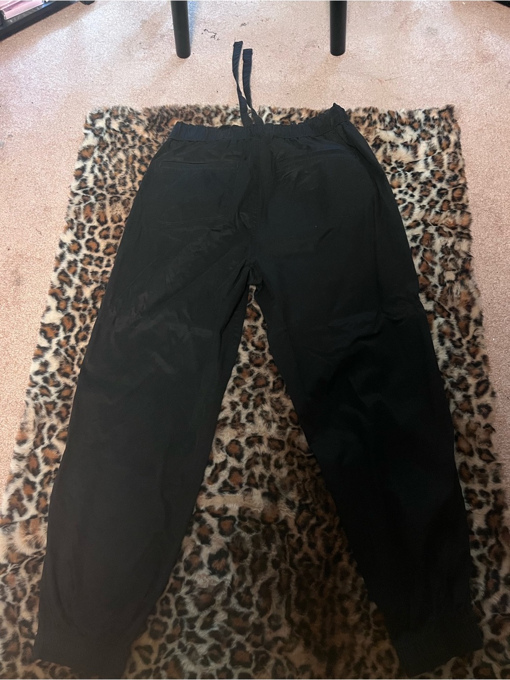 Knox Rose Black Drawstring Jogger Pants